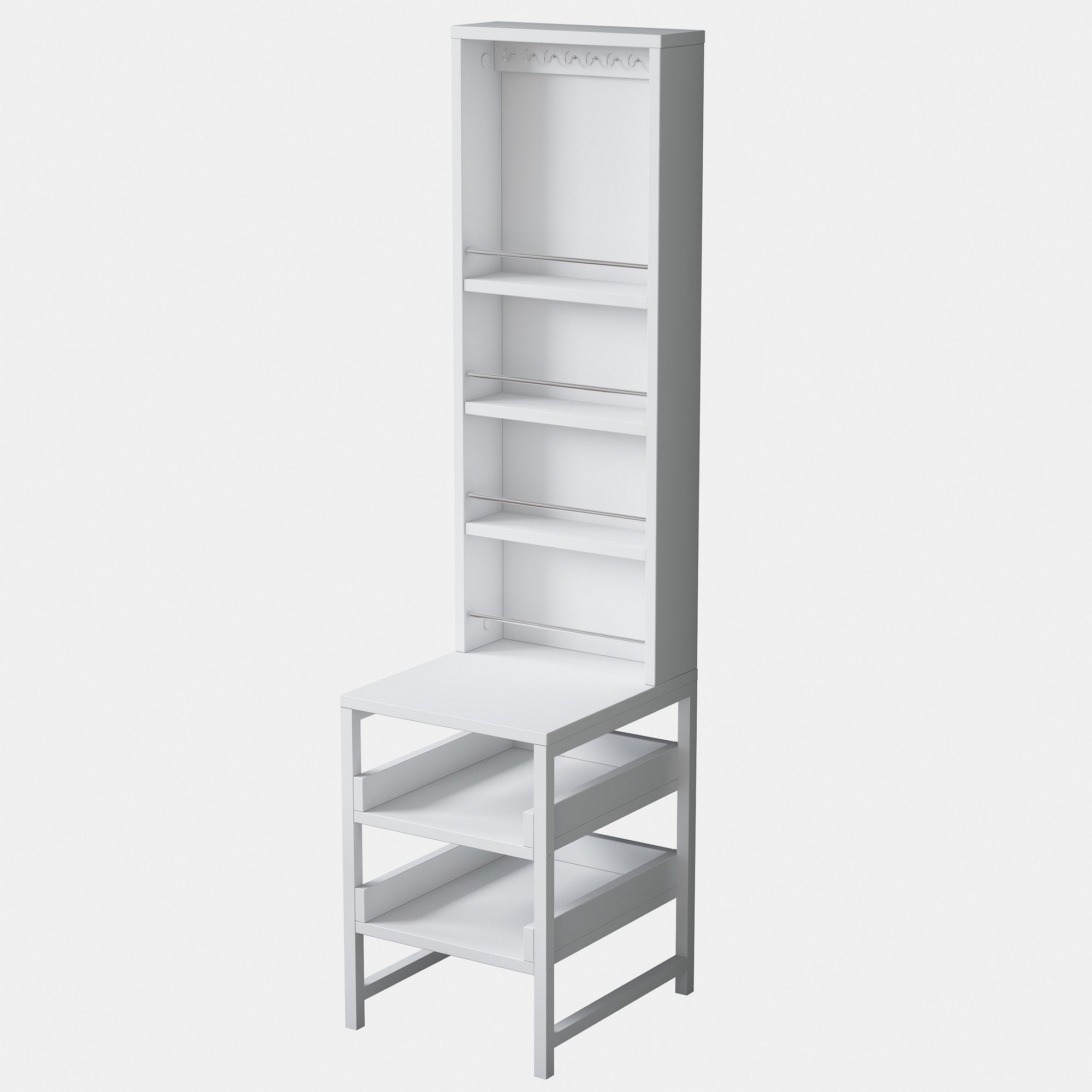 Toucador – 35cm x 141.8cm x 40cm – Branco – Aglomerado