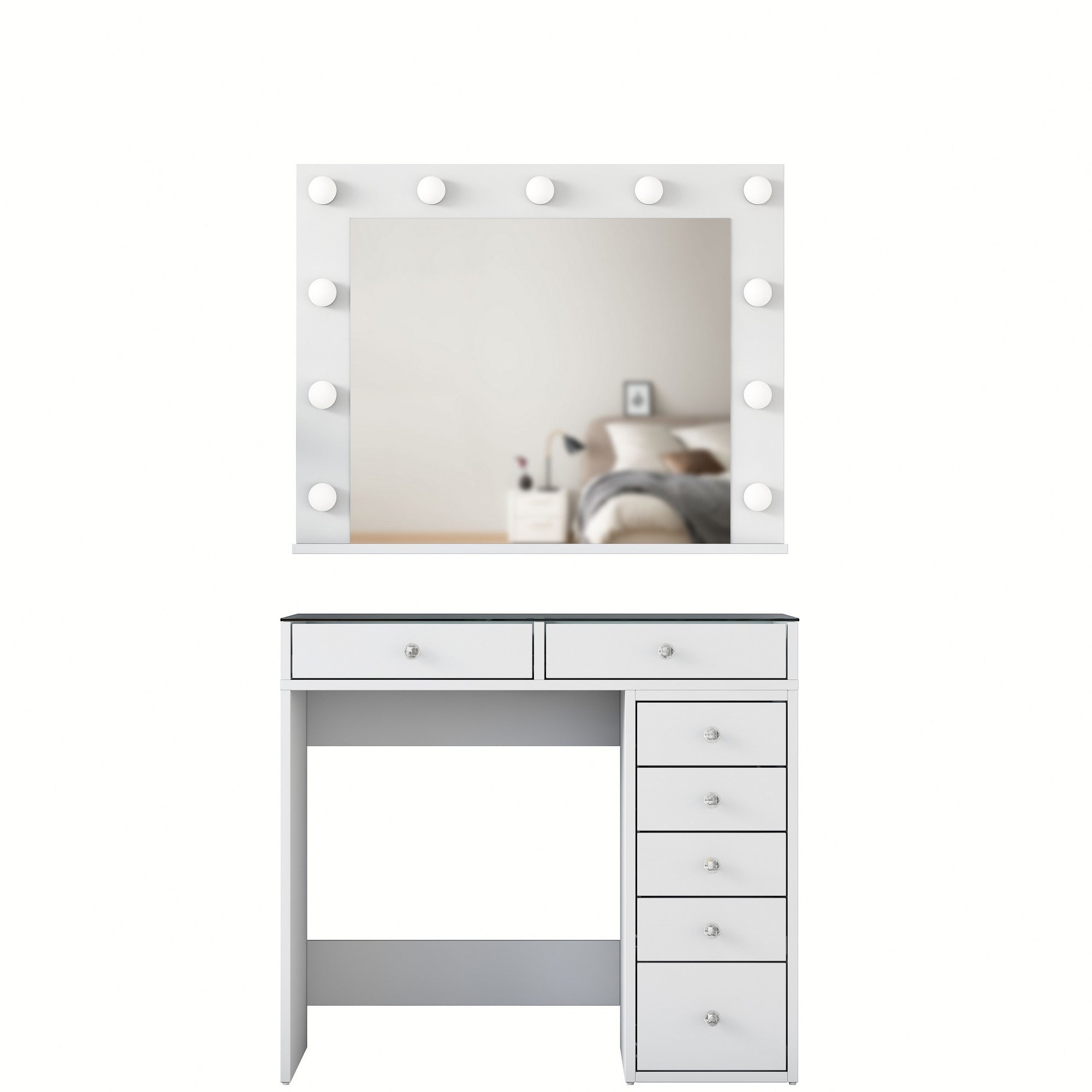 Toucador – 90 cm – Branca – Aglomerado