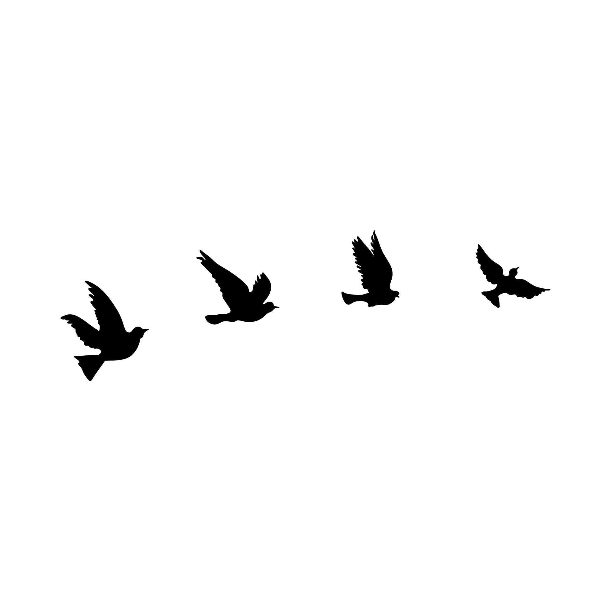 Acessórios Decorativos de Parede – 1 mm de espessura – Preto – 100% Metal