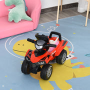 Quadriciclo Elétrico Infantil Vermelho 60x38x42 cm