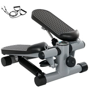 Mini Step Compacto com Bandas de Resistência 41x30,5x18,5 cm Cinzento