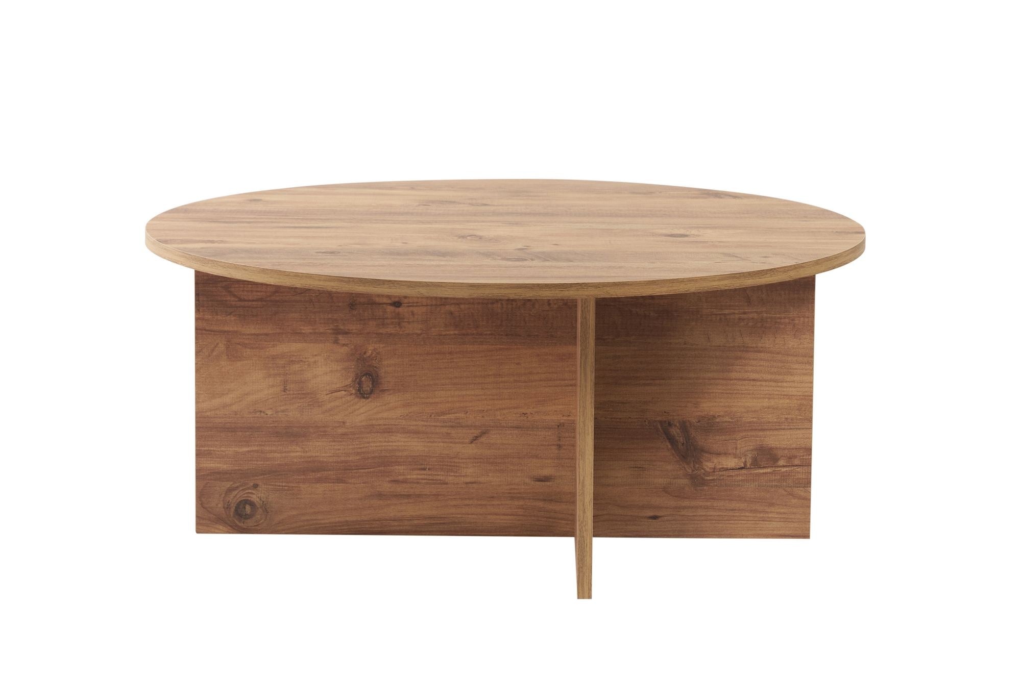 Mesa de Centro – 90cm x 40cm x 90cm – Pinheiro Atlântico – Aglomerado com melamina