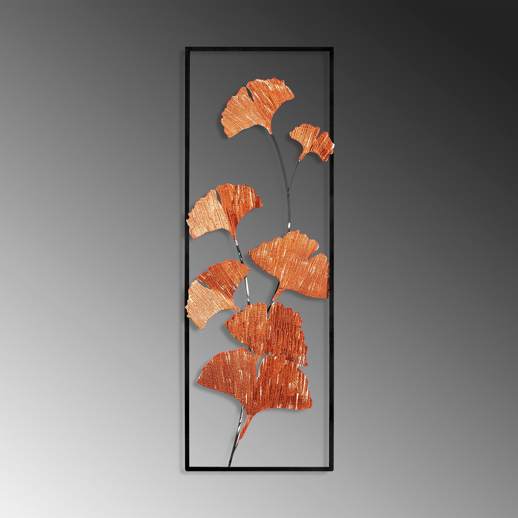 Acessório Decorativo de Parede Raspberry 3 - Metal Multicolor Artesanal 32x90cm