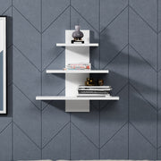 Prateleira de Parede Branca 60x60cm - Múltiplas Divisórias em Melamina de 18mm para Organização Perfeita