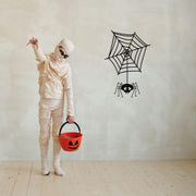 Acessório Decorativo de Parede Halloween 13 em Metal Preto - 36x53cm