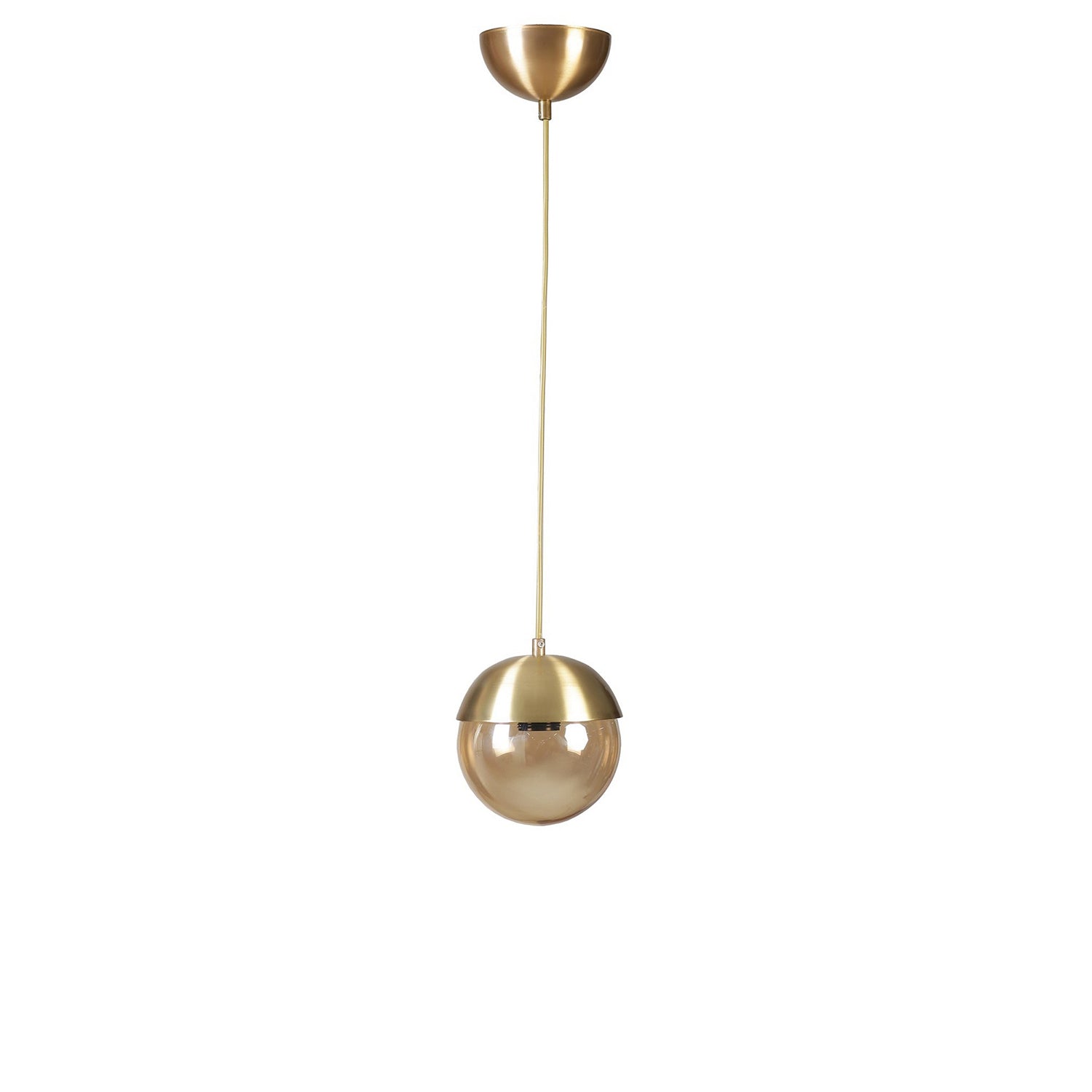 Candeeiro de Teto – 70 cm – Dourado – Metal