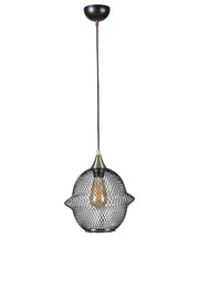 Candeeiro de Teto – 70 cm – Preto – Metal