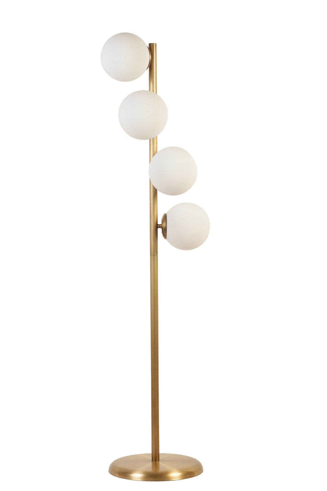 Candeeiro de Pé – 137 cm – Branco – Metal