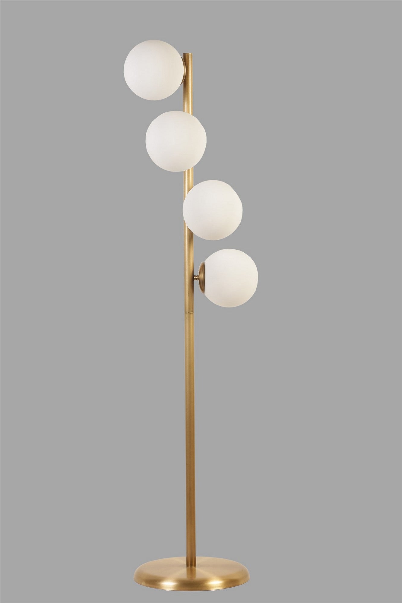 Candeeiro de Pé – 137 cm – Branco – Metal