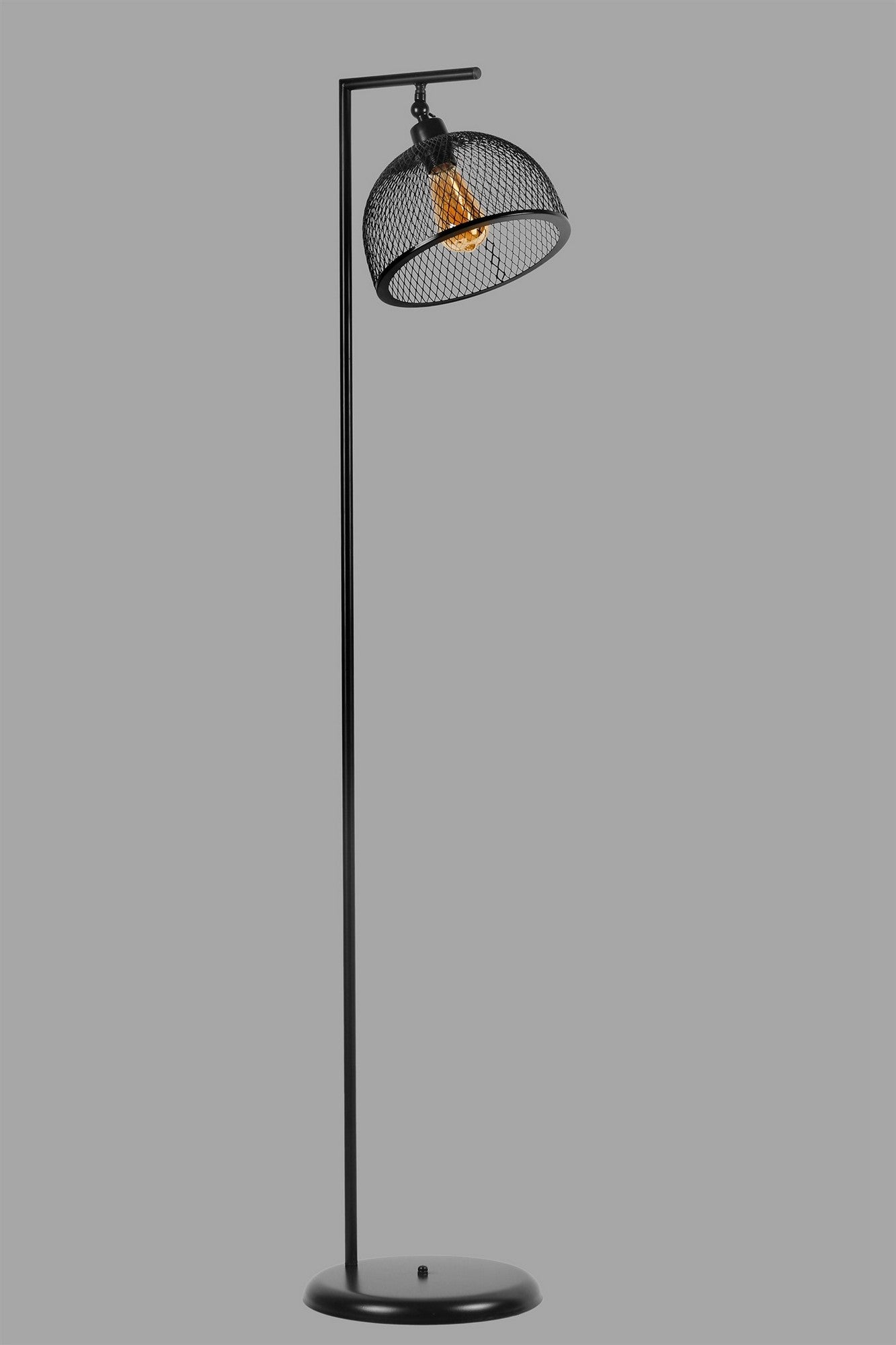 Candeeiro de Pé – 154 cm – Preto – Metal
