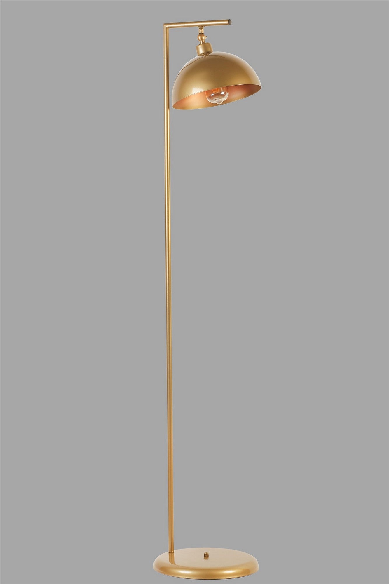Candeeiro de Pé – 154 cm – Dourado – Metal