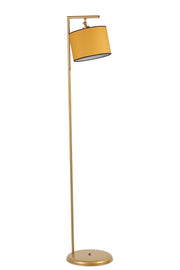 Candeeiro de Pé – 154 cm – Dourado, Mostarda – Metal