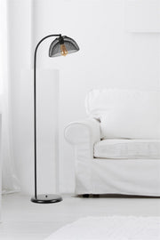 Candeeiro de Pé – 154 cm – Preto – Metal