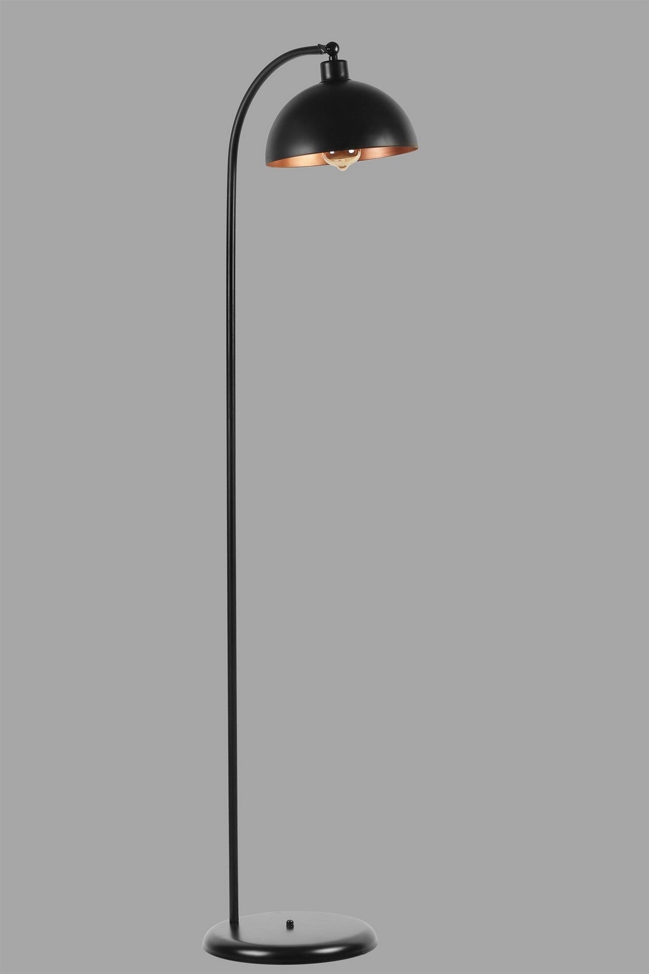 Candeeiro de Pé – 154 cm – Preto – Metal