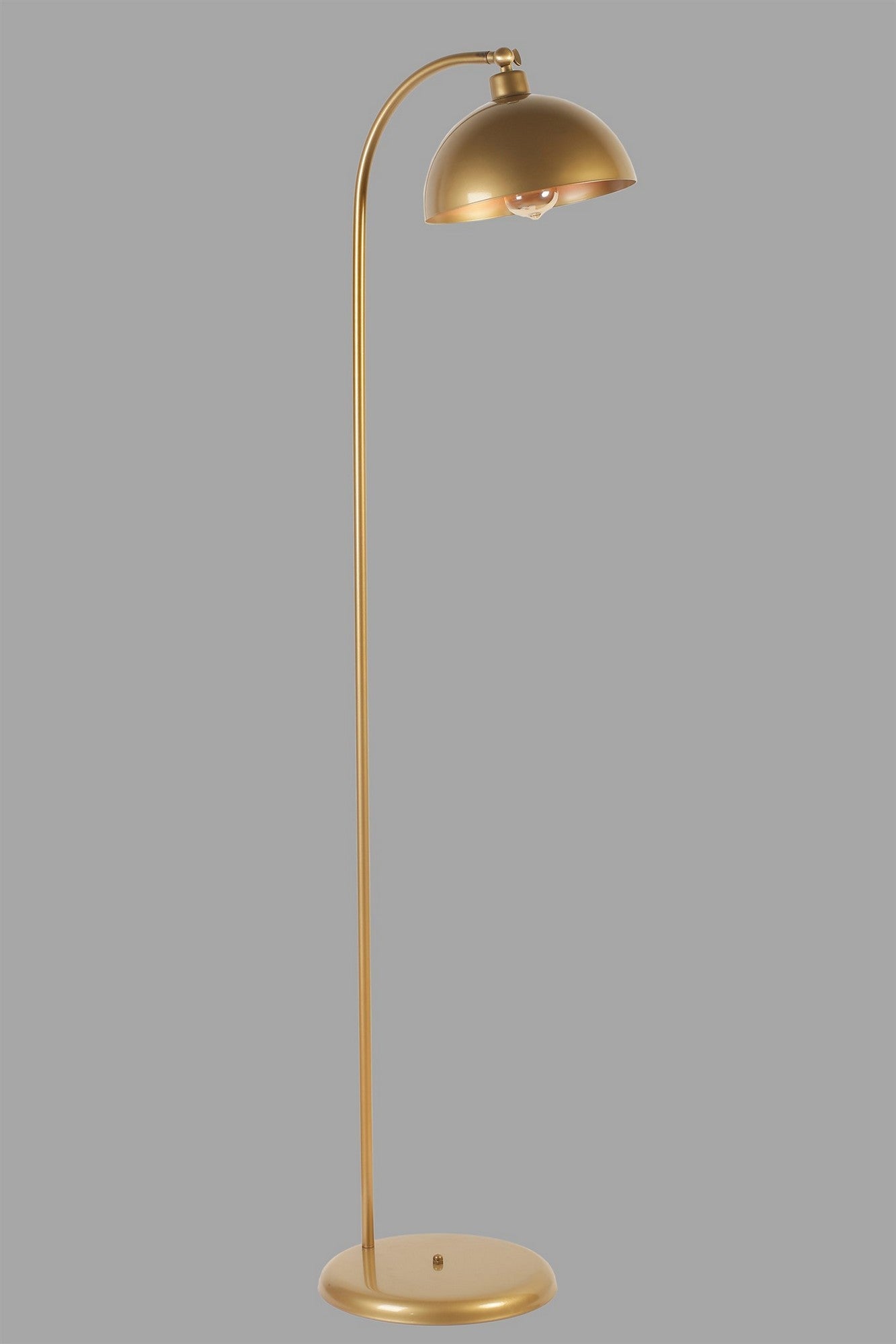 Candeeiro de Pé – 154 cm – Dourado – Metal