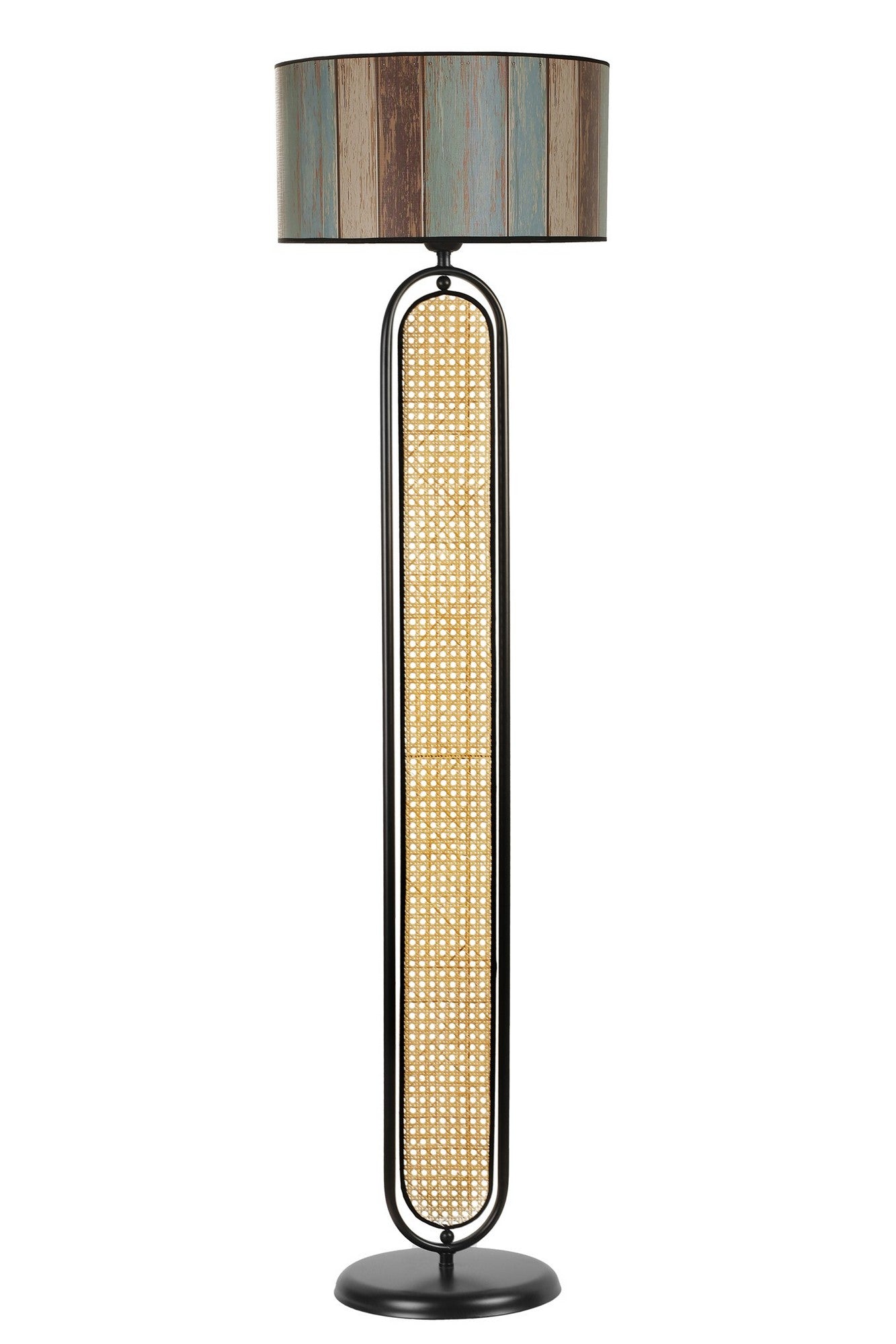 Candeeiro de Pé – 162 cm – Multicolorido – Metal