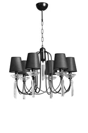 Candeeiro de Teto – 65 cm – Preto – Metal