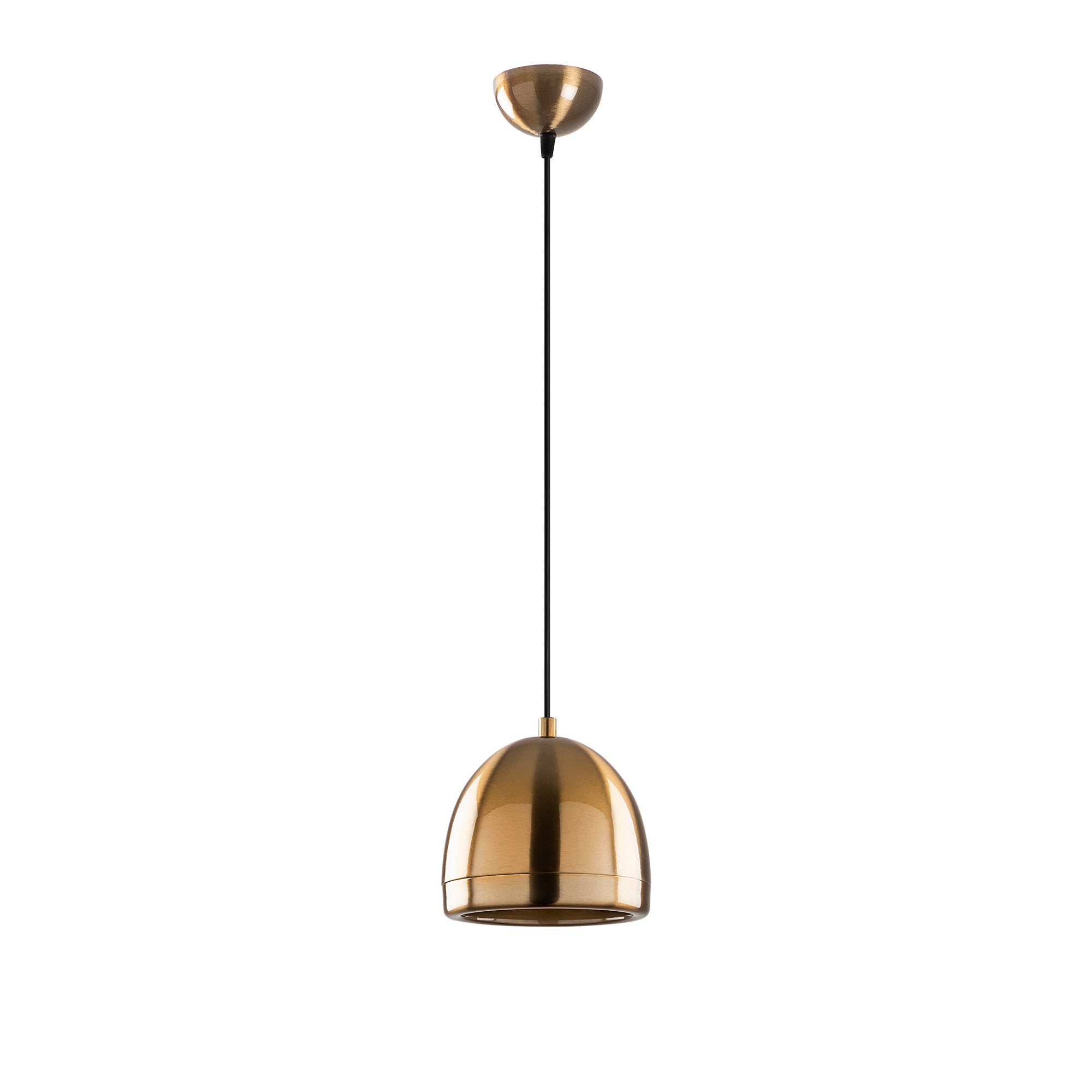 Candeeiro de Teto – 17x17 cm – cobre – metal