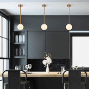 Candeeiro de Teto Vintage – 15 x 15 x 61 cm – Cobre – Metal