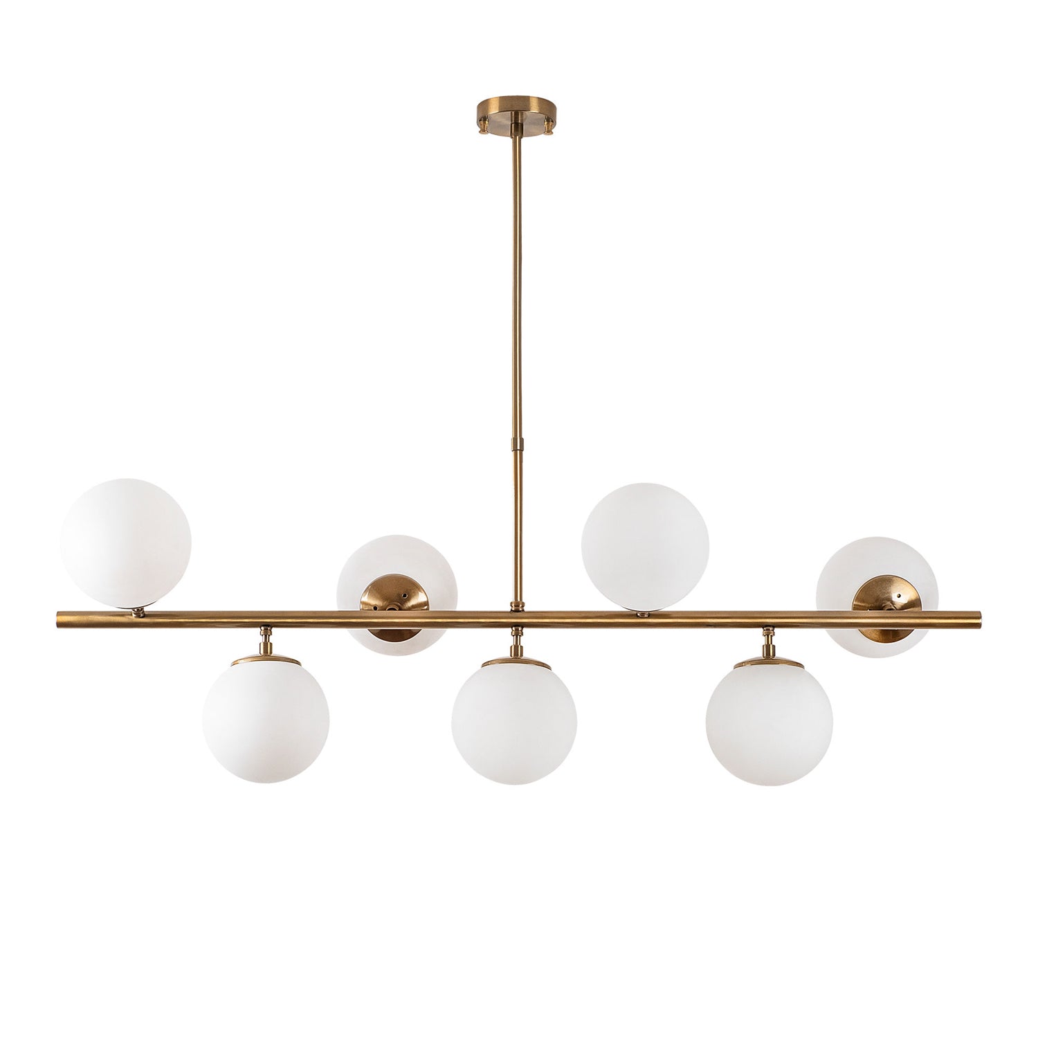 Candeeiro de Teto – 113 x 40 x 46-85 cm – Cobre – Metal