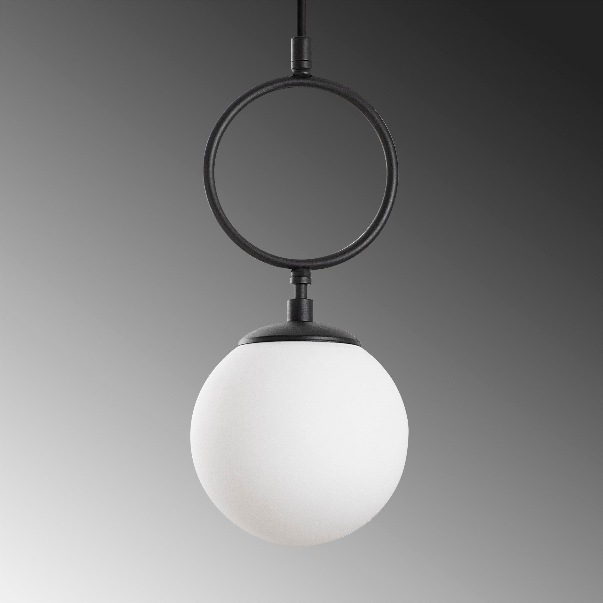 Candeeiro de Teto Preto Elegante, Corpo em Metal, 15 cm de Largura, Altura Ajustável (41-127 cm), Soquete E14, IP20 | Perfeito para Decoração e Iluminação Moderna