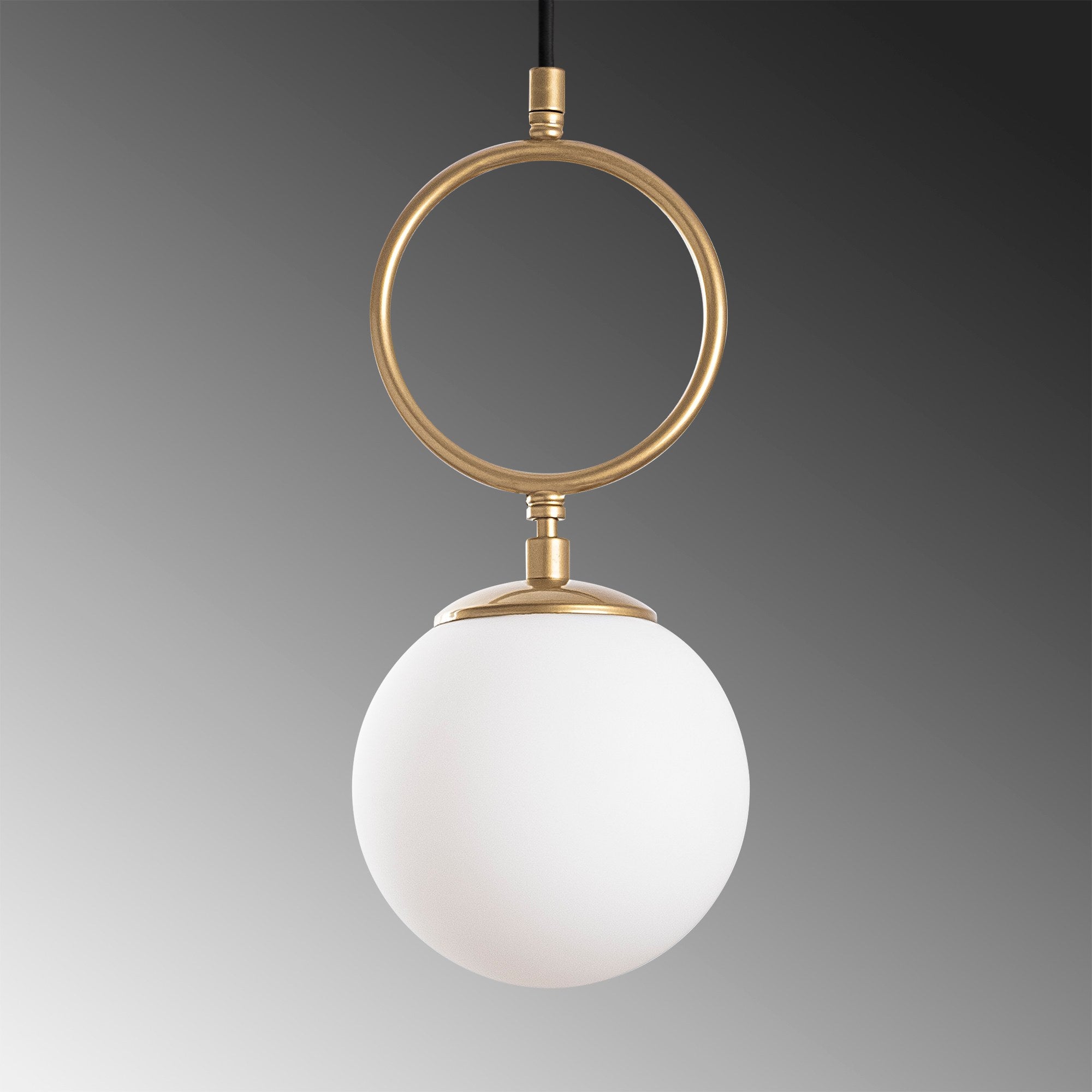 Candeeiro de Teto elegante de ouro, corpo de metal, 15 cm de largura, altura ajustável (41-127 cm), IP20, soquete E14, perfeito para salas de estar e jantar modernas