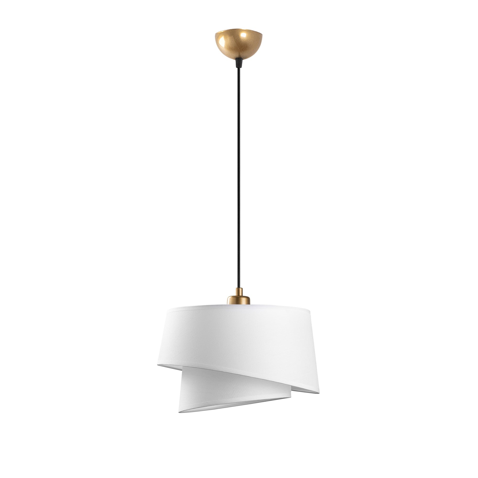 Candeeiro de Teto – Ajustável 30-120 cm – Branco – Metálico