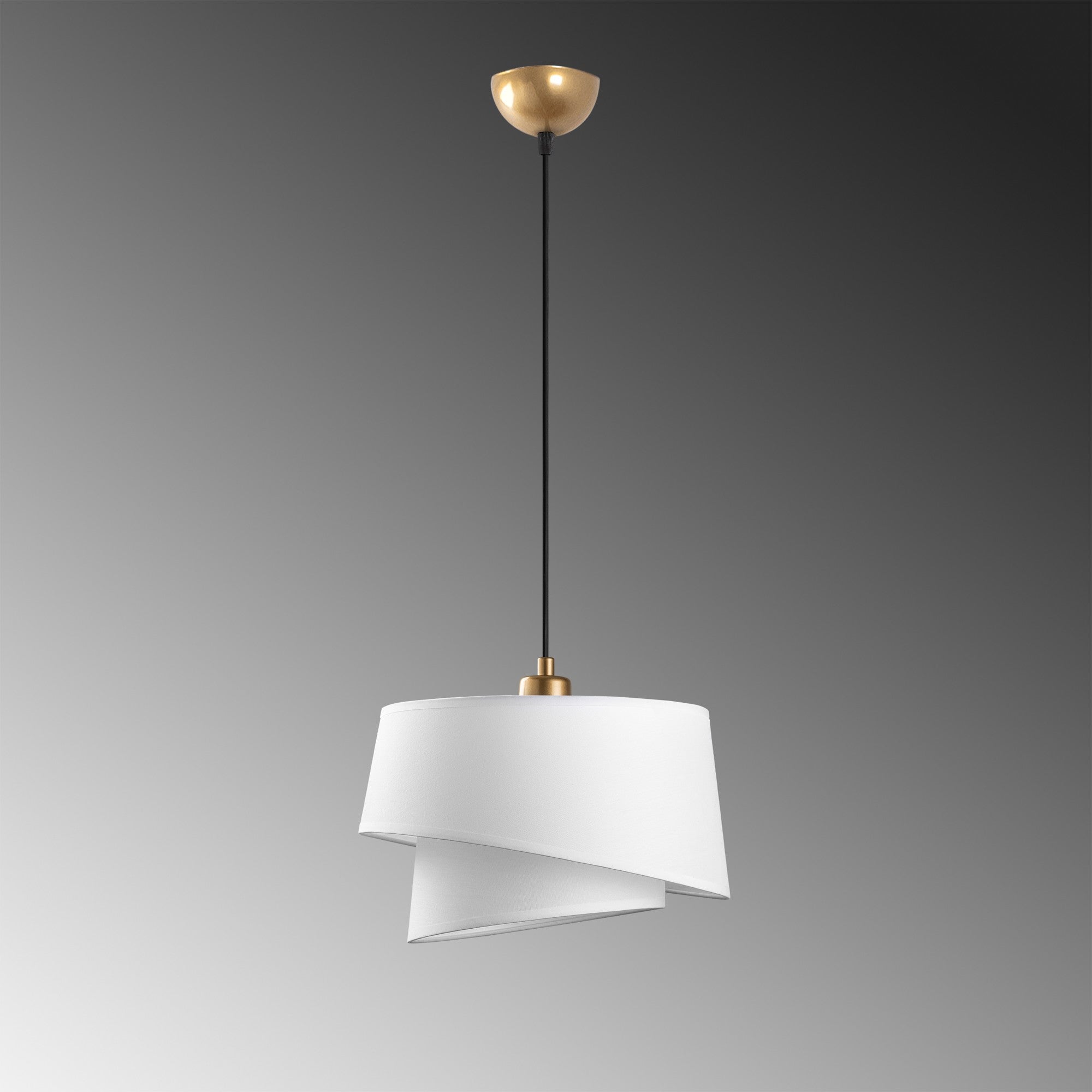 Candeeiro de Teto – Ajustável 30-120 cm – Branco – Metálico