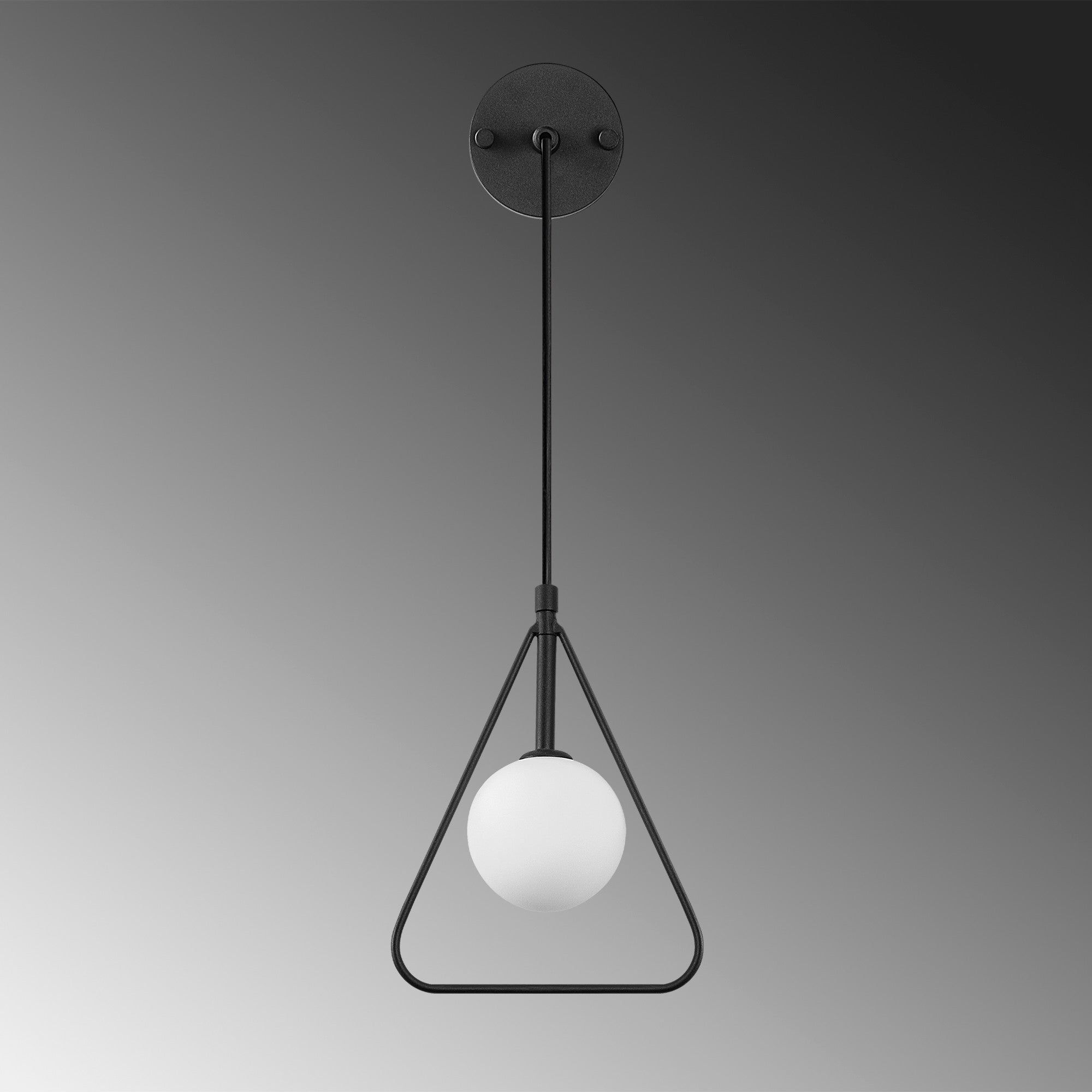 Candeeiro de Parede industrial moderna, preta e branca, 20 x 15 cm | Altura ajustável de 41 a 117 cm | Corpo de metal, tampa de vidro, soquete G9 | Iluminação elegante para casa e escritório