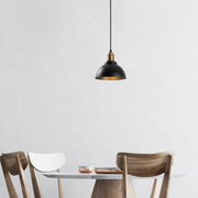 Candeeiro de Teto boêmio estiloso, corpo de metal, acabamento preto e antigo, 21x21 cm, altura ajustável de 36 a 116 cm, soquete E27, perfeito para decoração industrial e escandinava