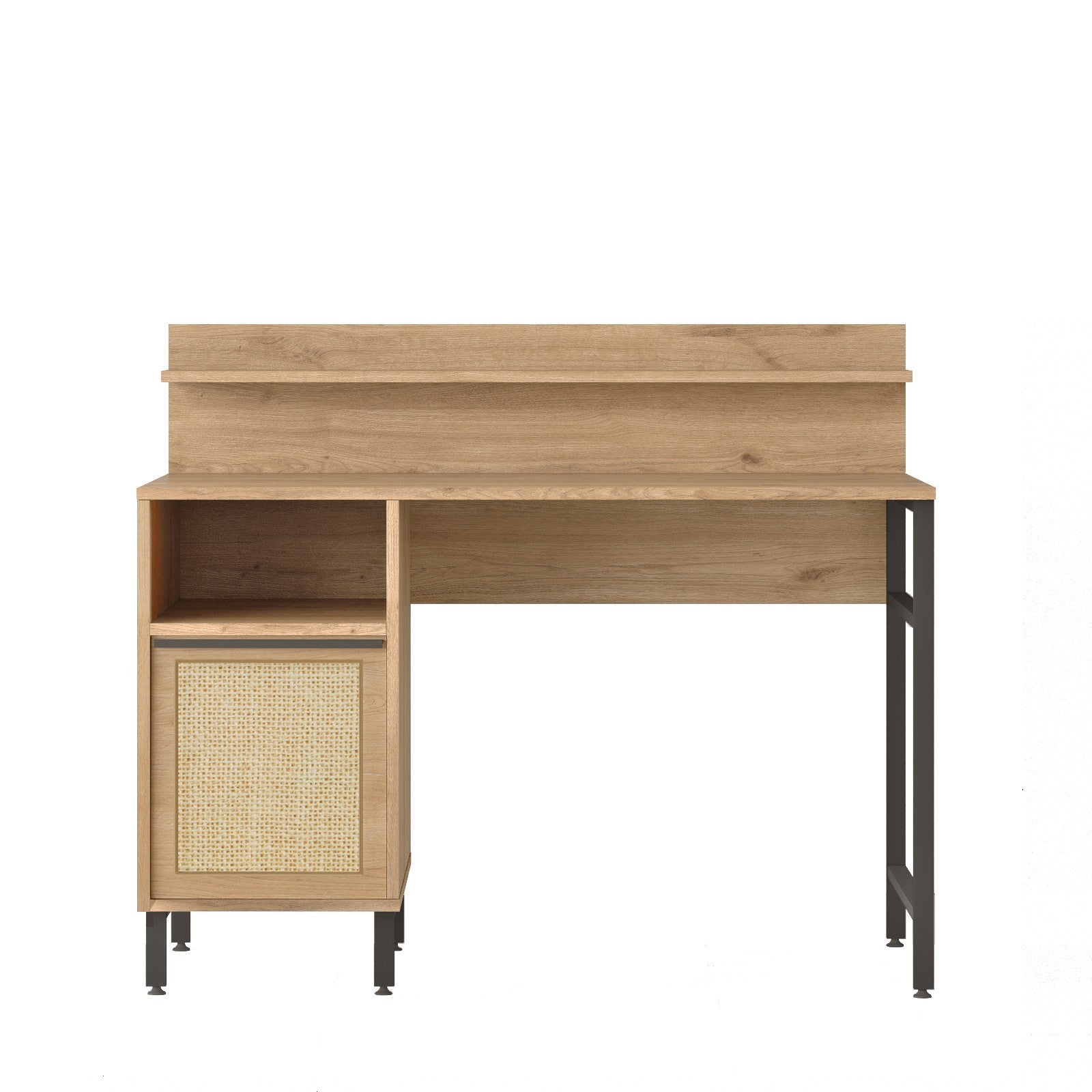 Secretária de Estudo – 120 x 54 x 99,8 cm – Nogueira e Carvalho – 100% Melamina