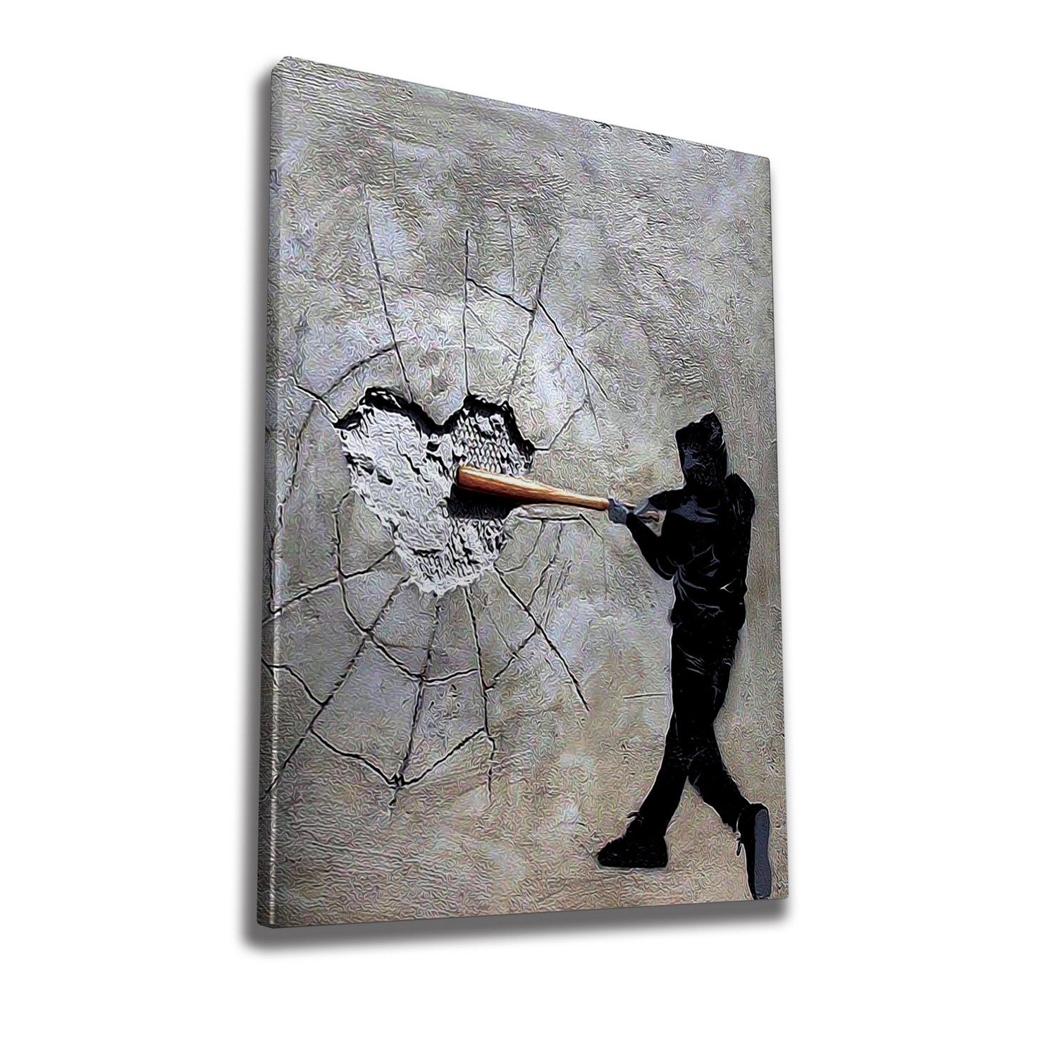Impressionante pintura decorativa em tela, 70 x 100 cm, 50% algodão/50% poliéster, impressão digital em tela, emoldurada com moldura de madeira de 2 x 3 cm, arte elegante para decoração de casa