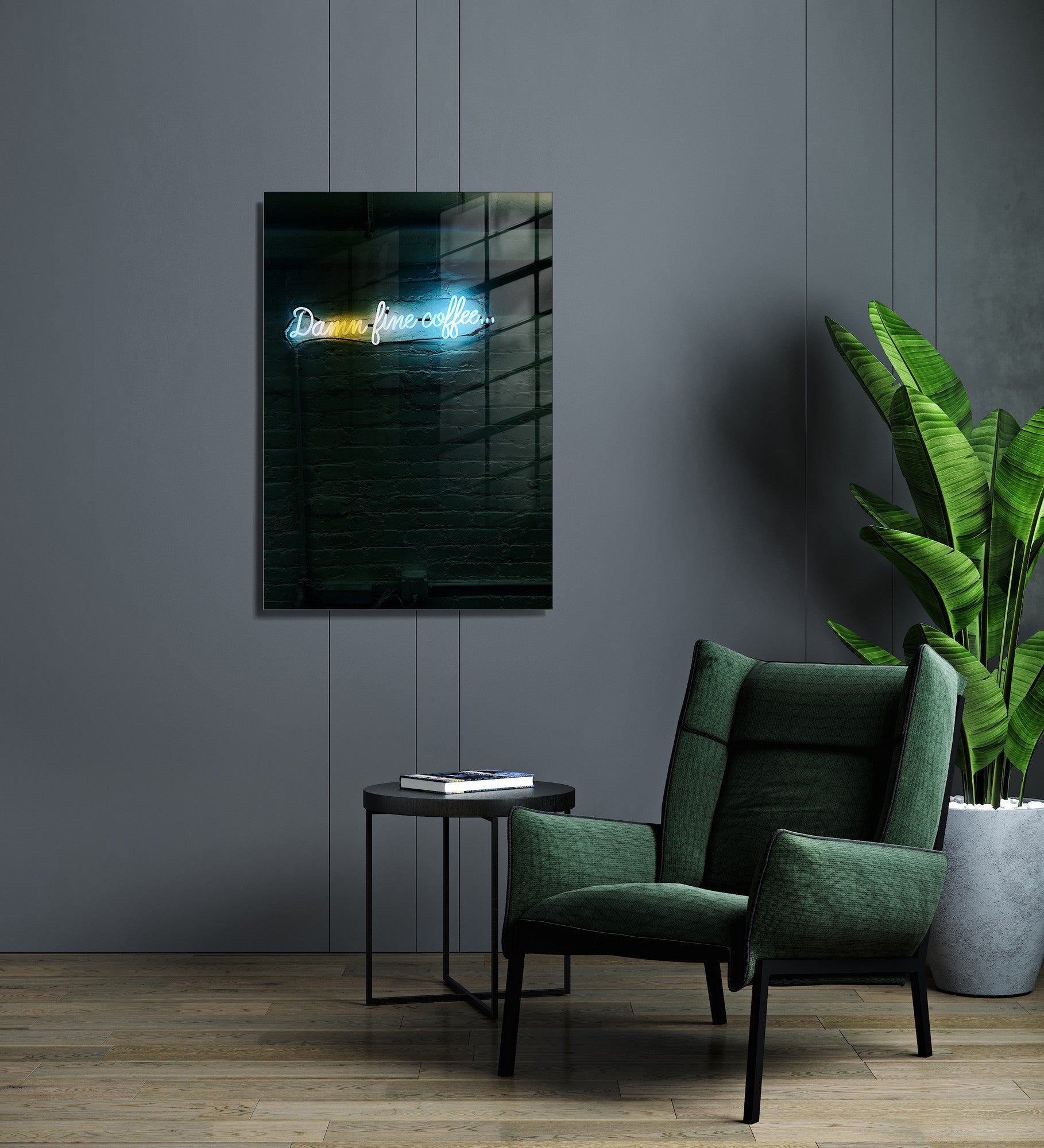 Quadro Decorativo em Vidro Temperado Multicolor 30x45cm - Arte Moderna para Decoração de Interiores