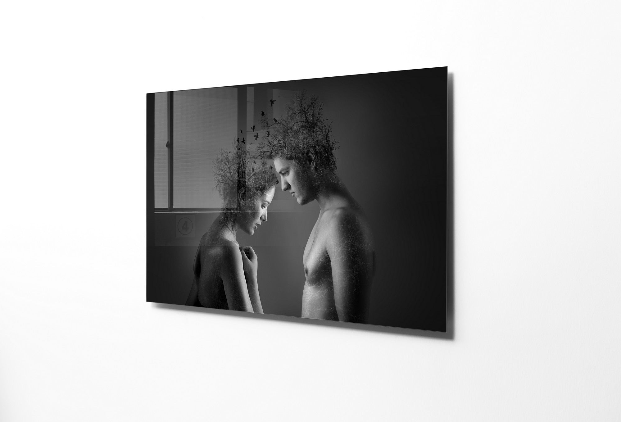 Quadro Decorativo em Vidro Temperado Multicolor 70x100cm - Arte Moderna para Transformar o Seu Espaço