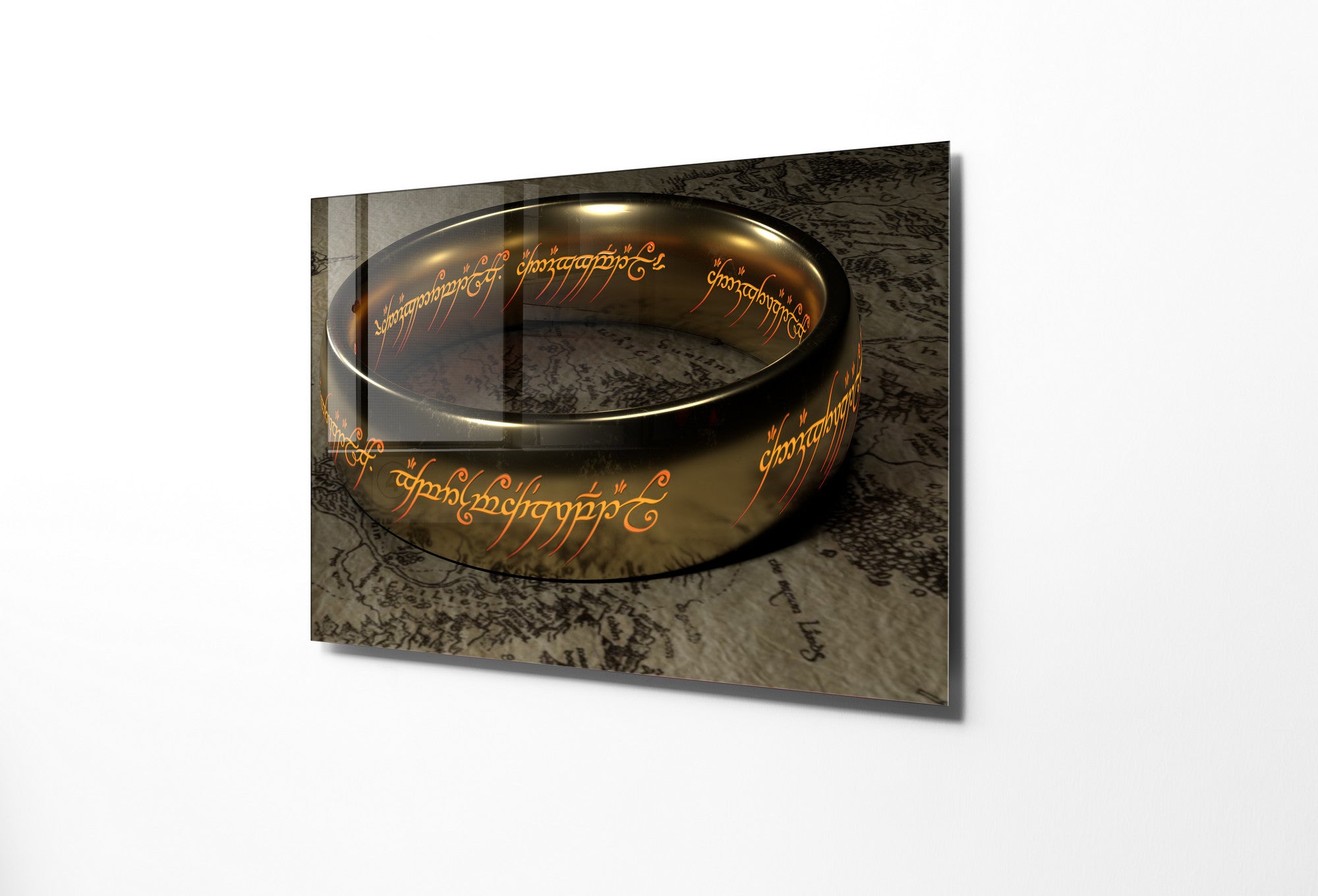 Quadro Decorativo em Vidro Temperado Multicolor 45x65cm - Arte Moderna para Transformar o Seu Espaço