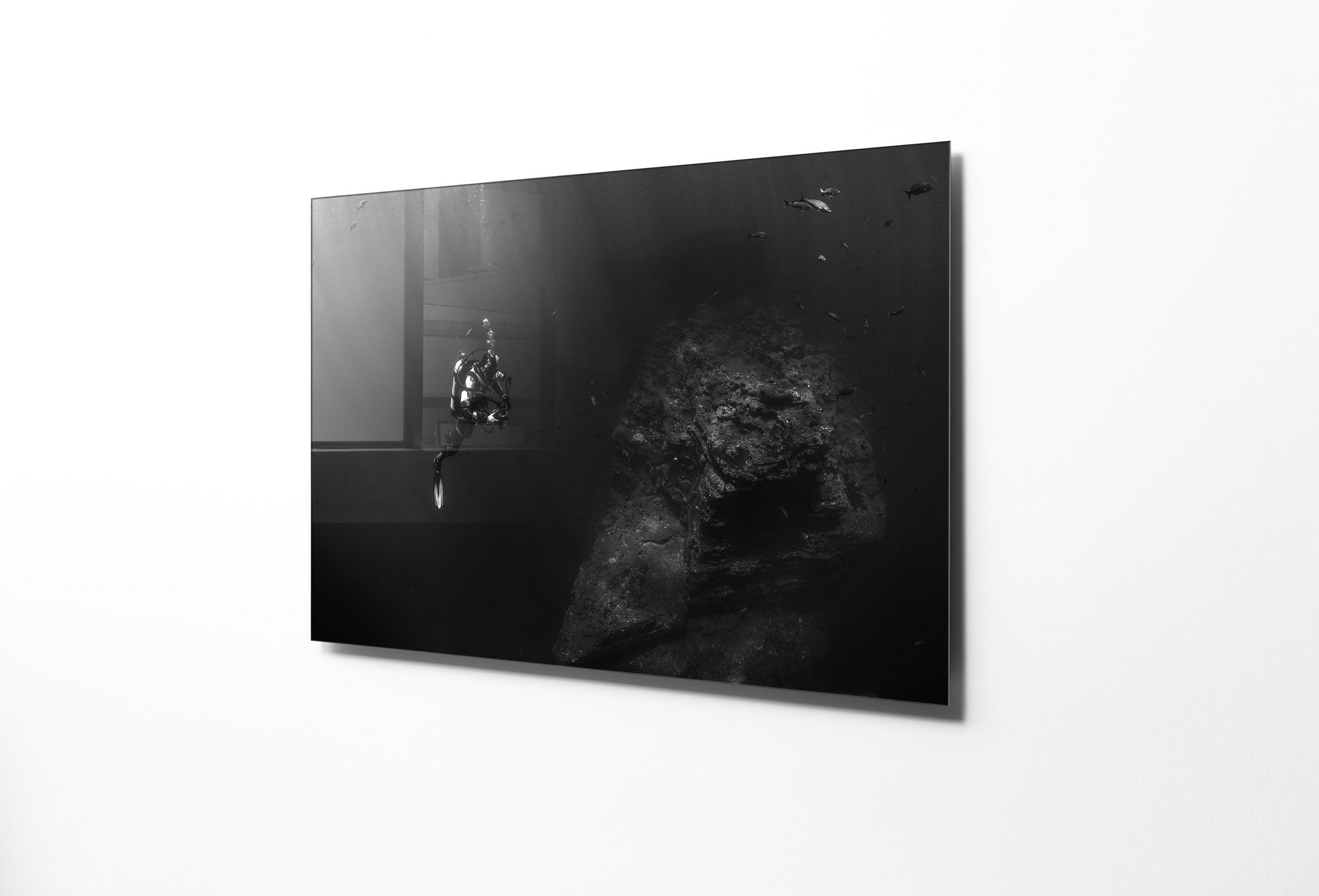 Quadro Decorativo em Vidro Temperado Multicolor 45x65cm - Arte Moderna para Transformar o Seu Espaço