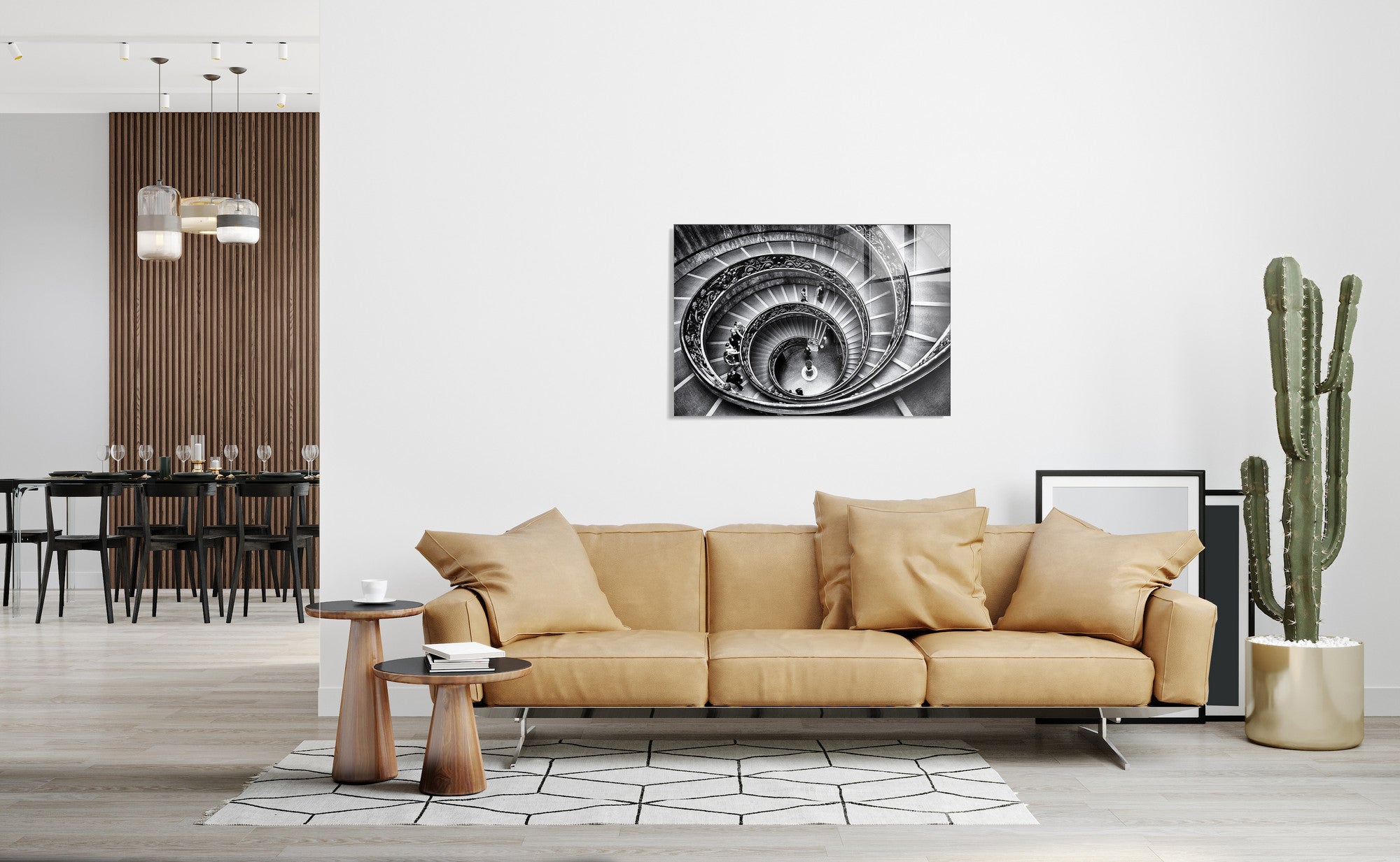 Quadro Decorativo em Vidro Temperado Multicolor 50x70cm - Arte Moderna para Transformar o Seu Espaço