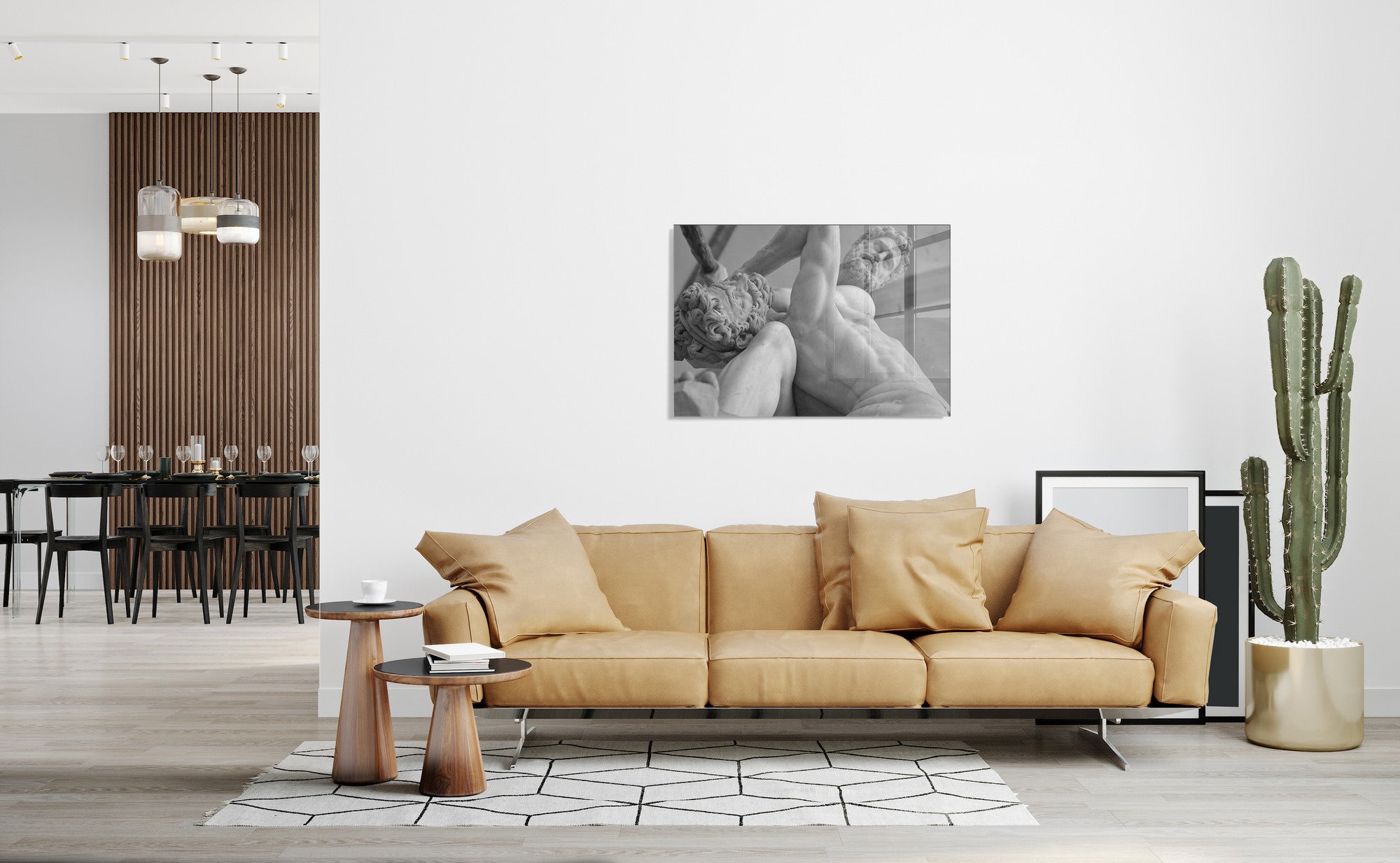 Quadro Decorativo em Vidro Temperado Multicolor 50x70cm - Arte Moderna para Transformar o Seu Espaço