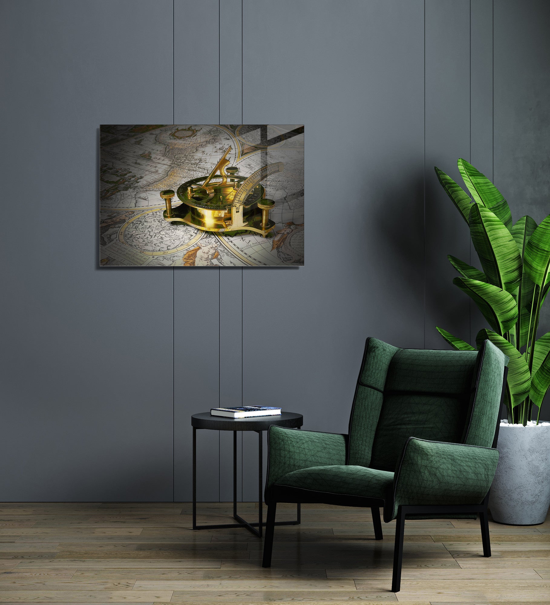 Quadro Decorativo em Vidro Temperado Multicolor 50x70cm - Arte Moderna para Transformar o Seu Espaço