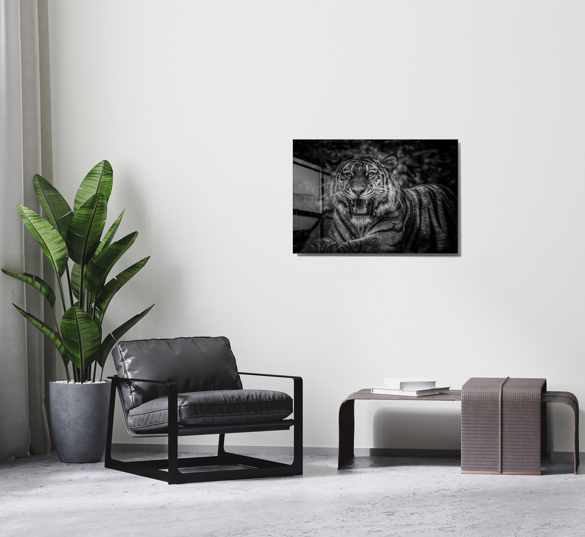 Quadro Decorativo em Vidro Temperado Multicolor 70x100cm - Arte Moderna para Transformar o Seu Espaço