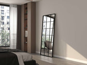 Espelho Cheval Preto de Metal 180cm - Elegância Moderna para Qualquer Divisão