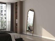 Espelho Cheval Dourado de Metal 180cm - Elegância Clássica para Decoração de Parede