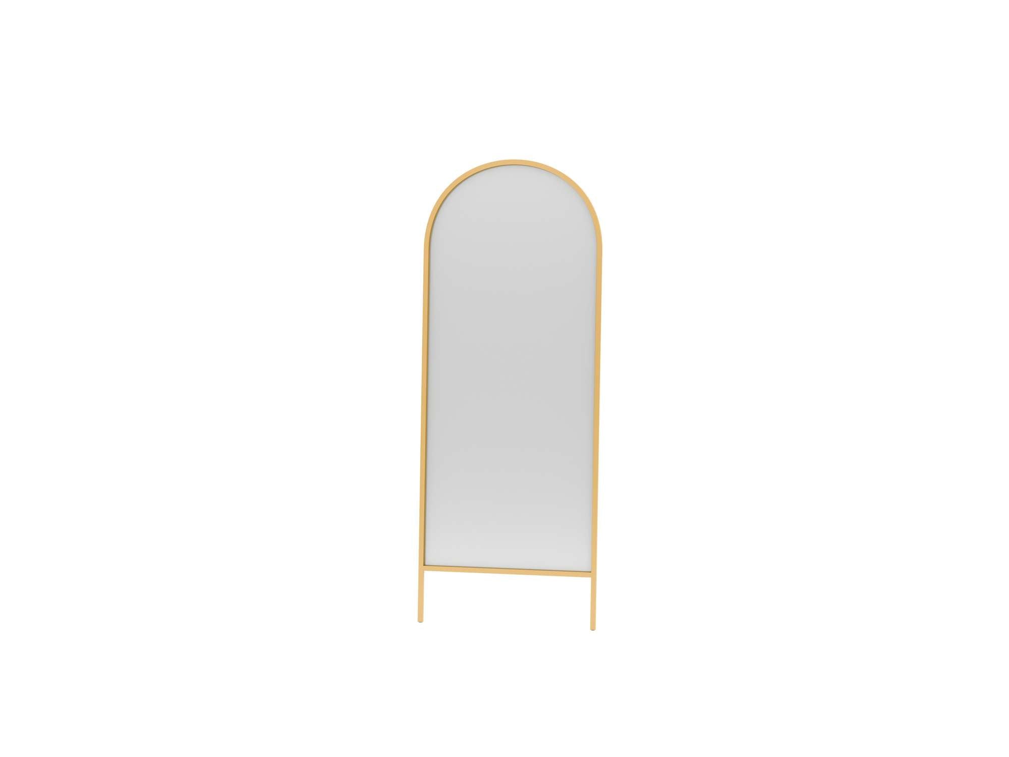 Espelho Cheval Dourado de Metal 180cm - Elegância Clássica para Decoração de Parede