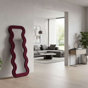 Espelho Cheval Vermelho Bordô 65x170cm - MDF com Fixação de Parede