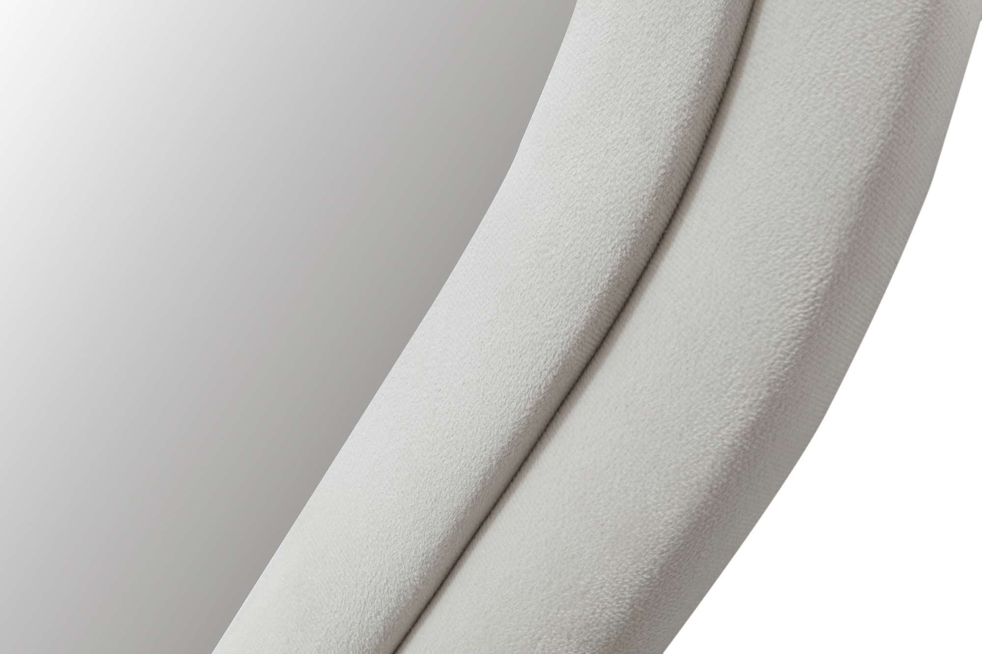 Espelho Cheval Creme 65x170cm - MDF com Fixação de Parede Incluída