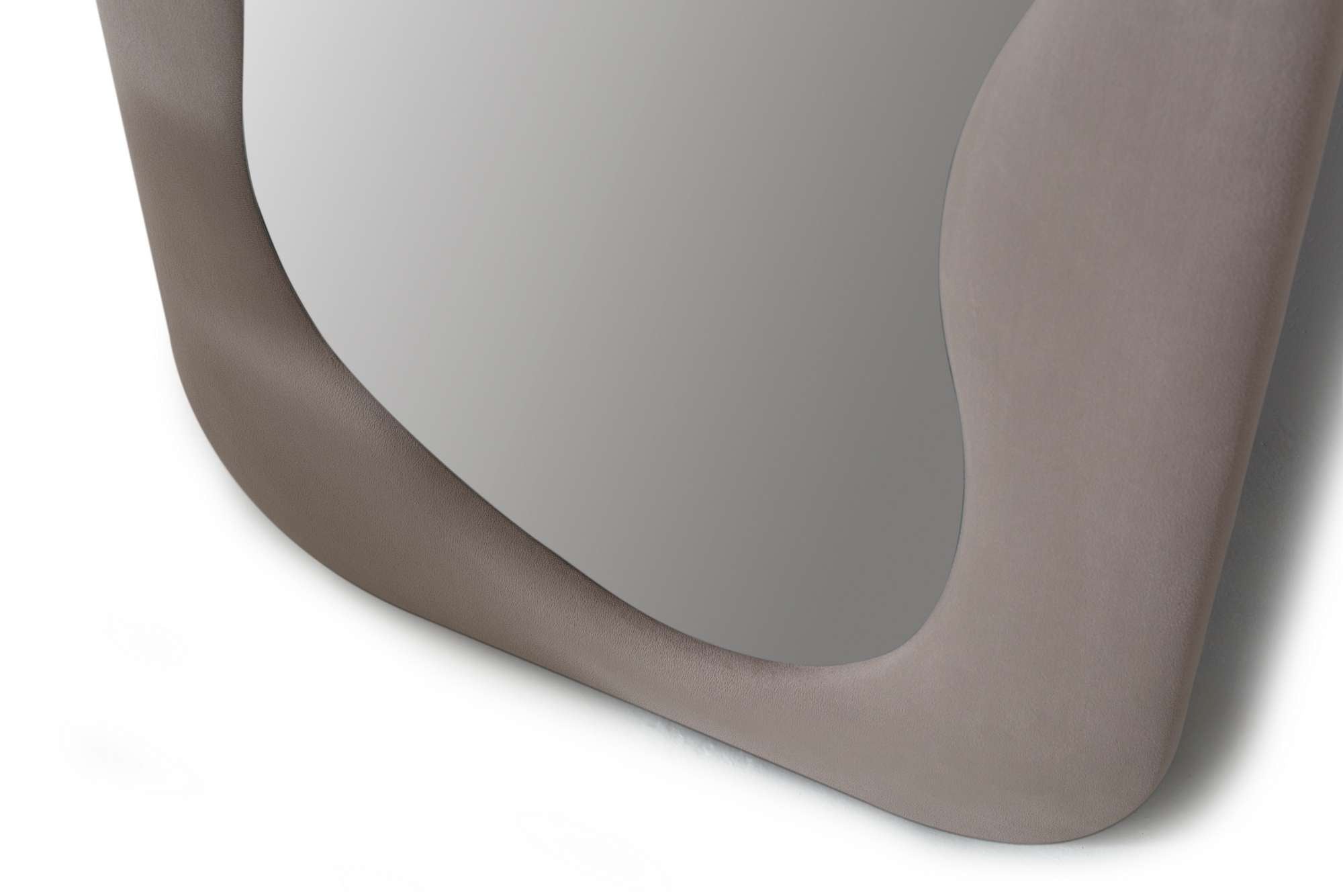 Espelho Cheval Cor Mink 65x170cm - MDF com Fixação de Parede Incluída