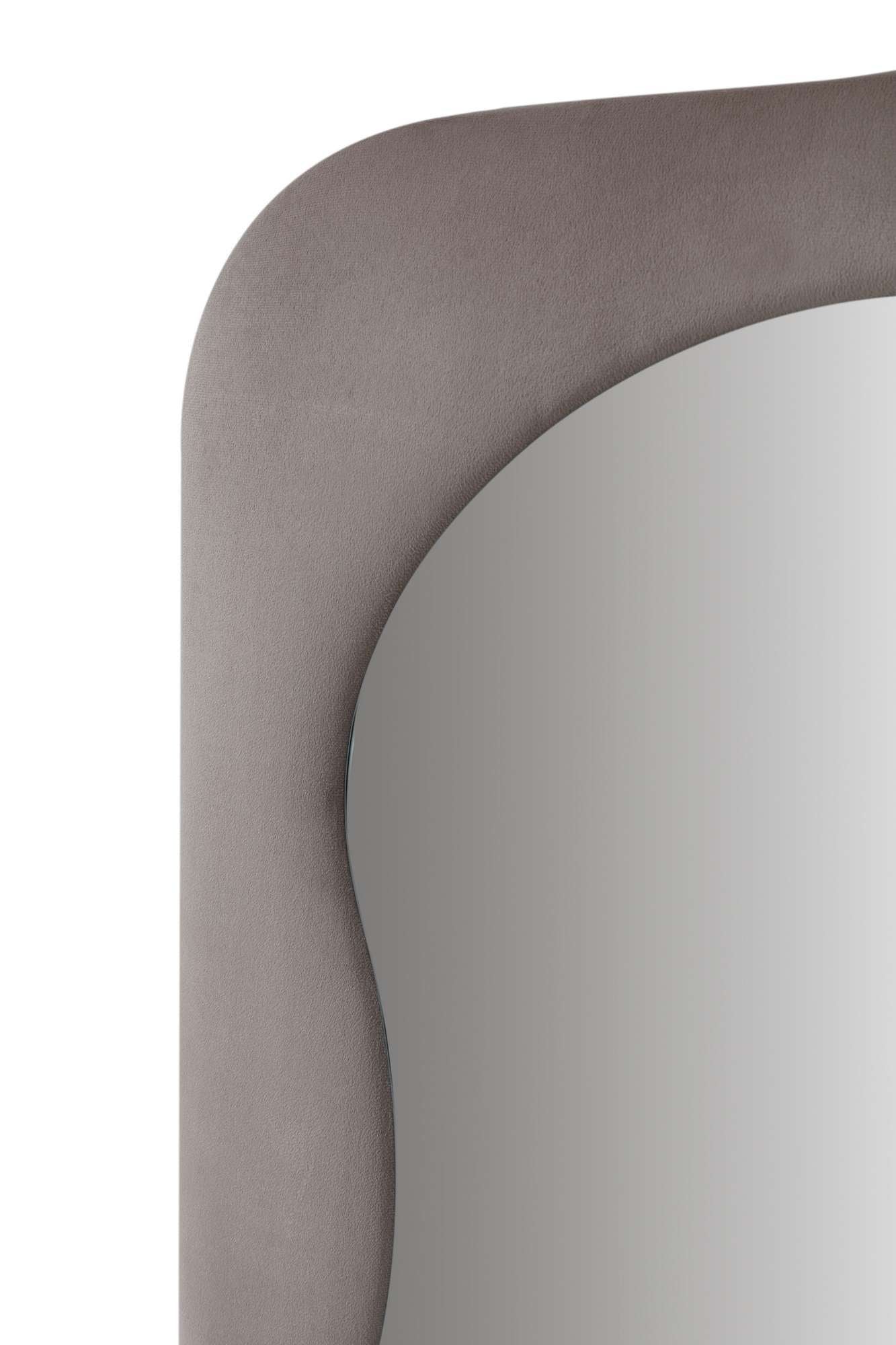 Espelho Cheval Cor Mink 65x170cm - MDF com Fixação de Parede Incluída