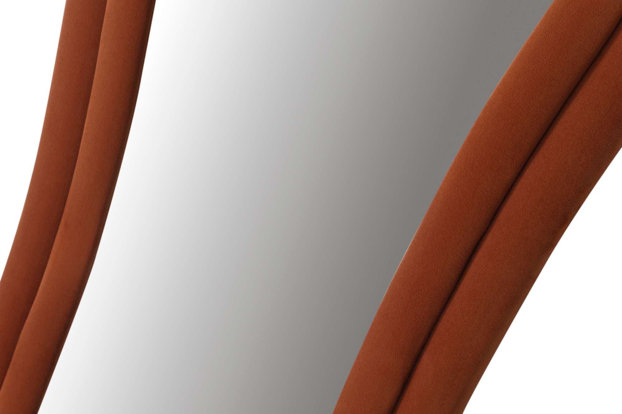 Espelho Cheval Vermelho Tijolo 65x170cm - MDF com Fixação de Parede