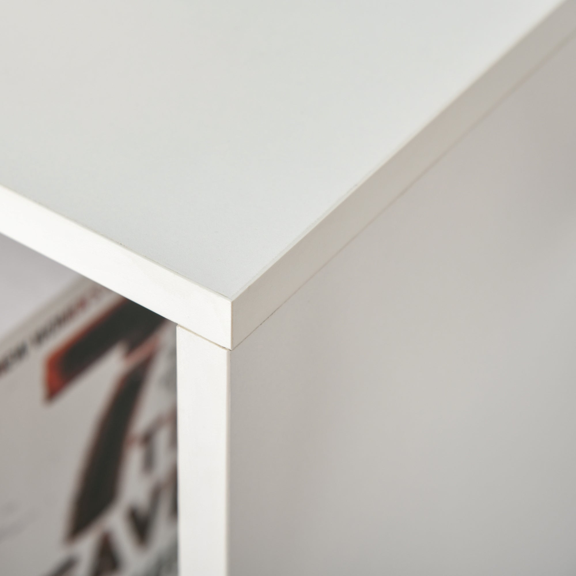 Estante de Madeira de 3 Níveis 65,5x30x97,5cm - Branco