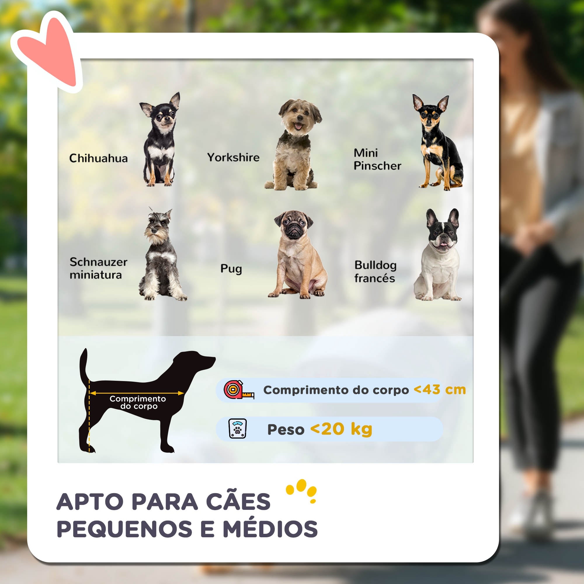 Carrinho para Cães Médios e Pequenos Azul 111x58x107 cm